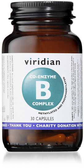 Viridian Co-Enzyme B Complex, 30 Capsules