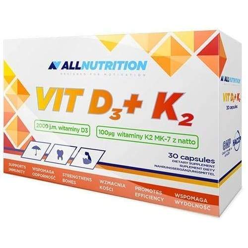 Vit D3 + K2 - 30 caps