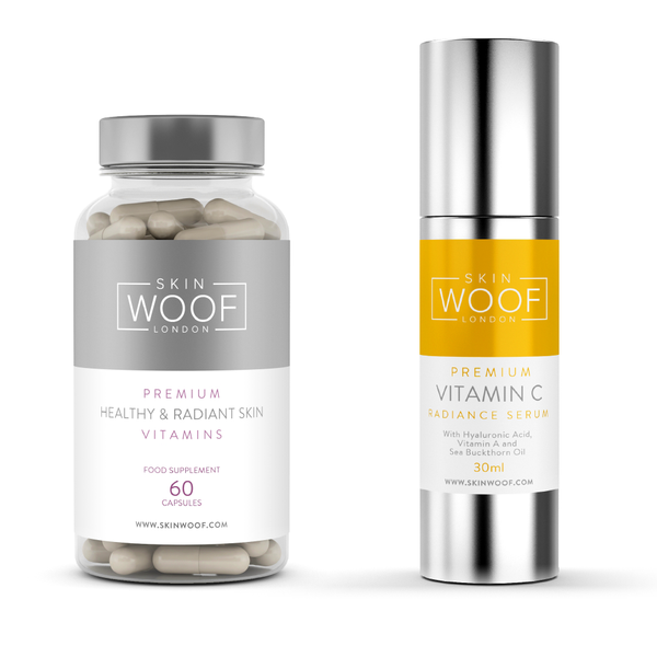 SKIN WOOF ORIGINAL VITAMINS + SKIN WOOF VITAMIN C RADIANCE SERUM
