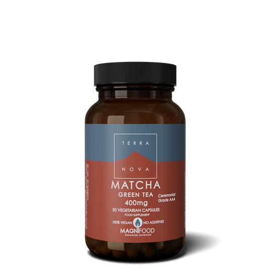 Terranova Matcha Green Tea 400mg, 50 VCapsules