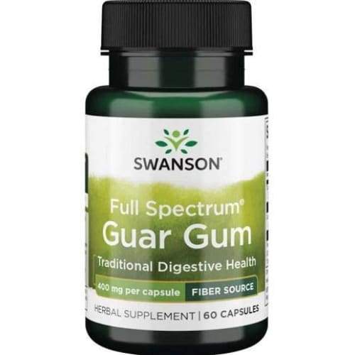 Full Spectrum Guar Gum, 400mg - 60 caps