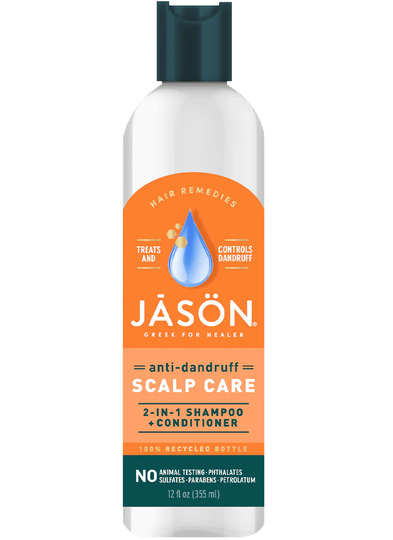 Jason Natural Anti Dandruff 2 in 1 Shampoo & Conditioner 355ml