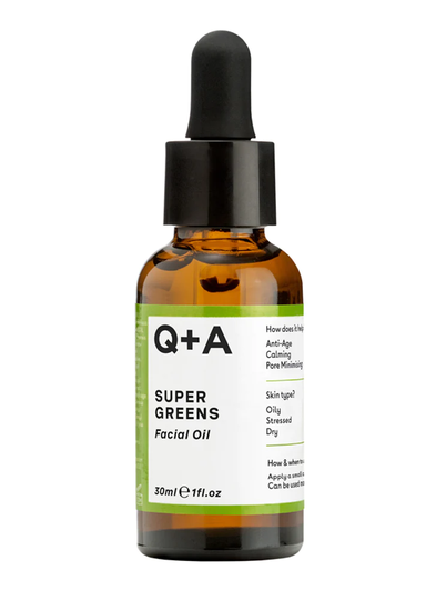 Q+A Super Greens Face Oil 30ml