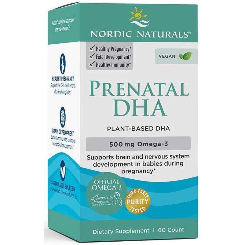 Prenatal DHA Vegan, 500mg - 60 softgels