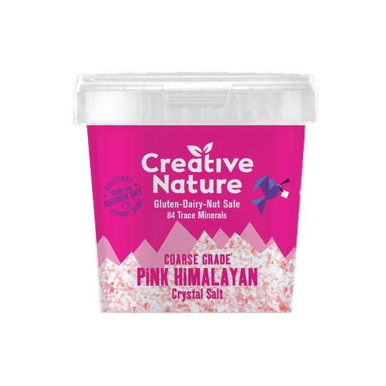 Creative Nature Coarse Pink Himalayan Crystal Salt, 300gr