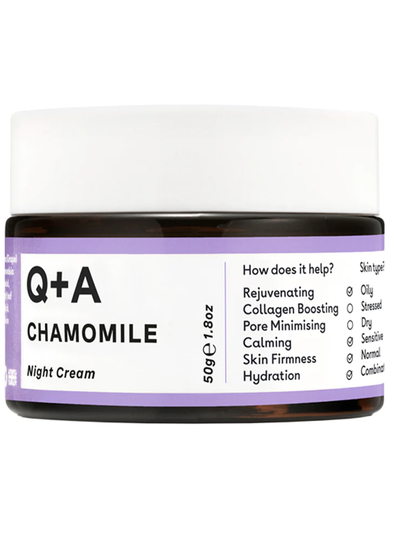 Q+A Chamomile Night Cream 50g