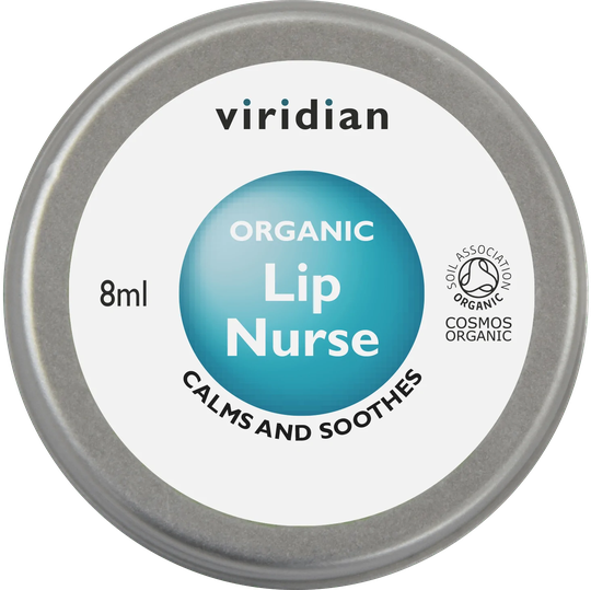 Viridian Organic Lip Nurse Balm, 8ml