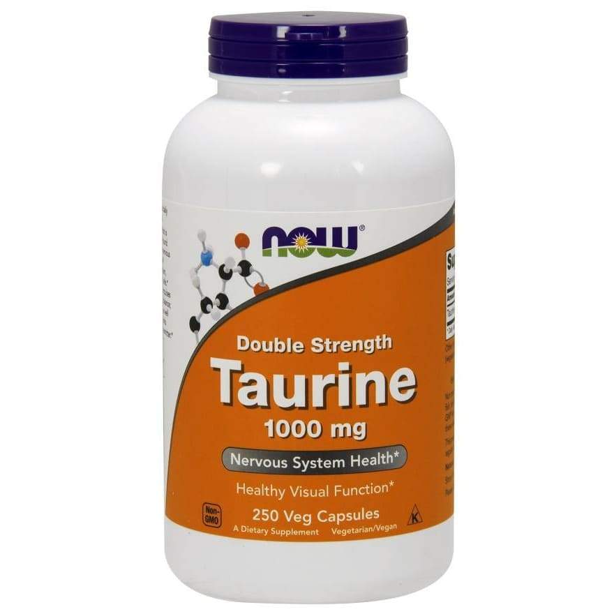 Taurine, 1000mg Double Strength - 250 vcaps