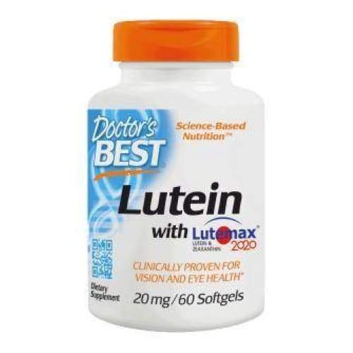 Lutein with Lutemax, 20mg - 60 softgels