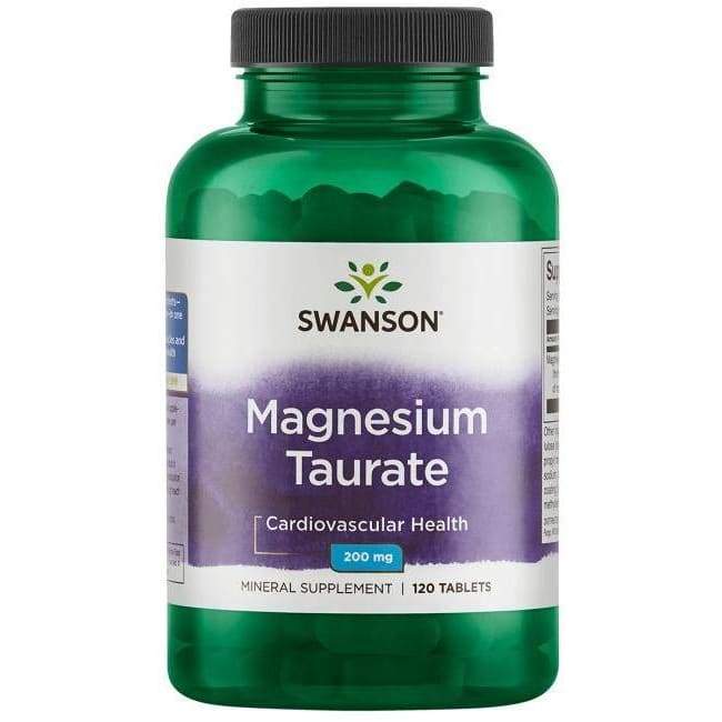 Magnesium Taurate, 200mg - 120 tablets