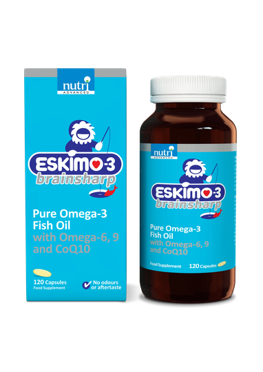 Eskimo-3 Brainsharp Capsules, 120 Capsules