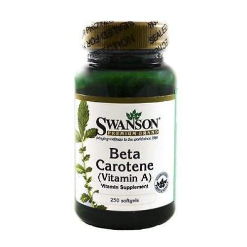 Beta-Carotene (Vitamin A), 5000 IU - 250 softgels