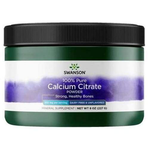 Calcium Citrate Powder, 100% Pure and Dairy-Free - 227 grams