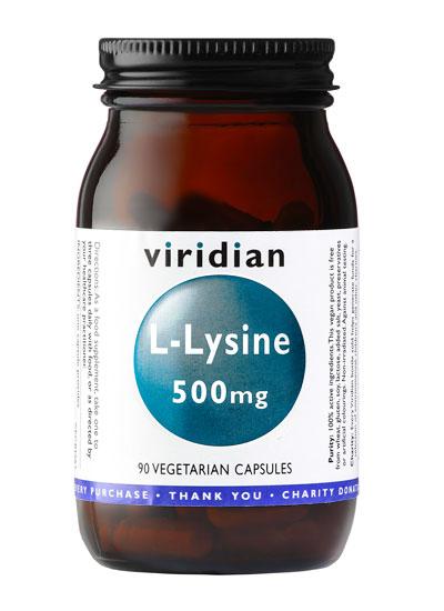 Viridian L Lysine 500mg