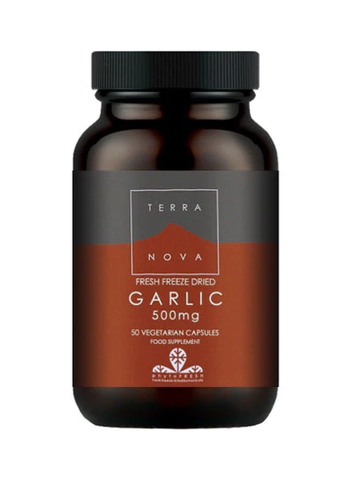 Terranova Garlic 500mg Capsules 50 caps