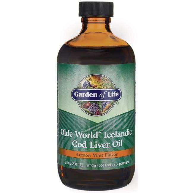 Olde World Icelandic Cod Liver Oil, Lemon Mint - 236 ml.