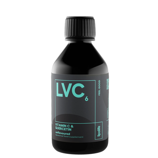 Lipolife LVC6- Liposomal Vitamin C and Quercetin, 250ml
