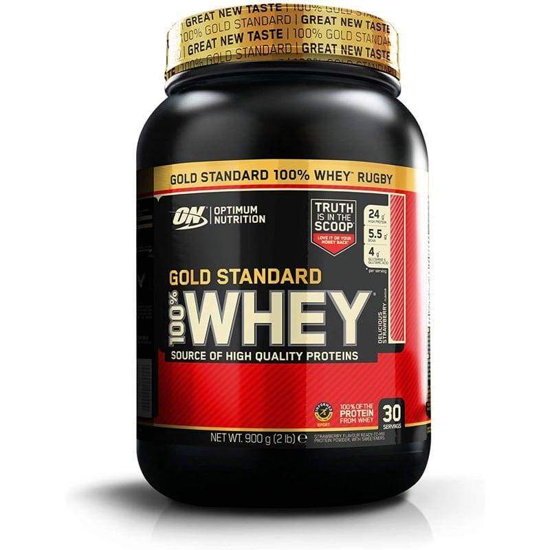 Gold Standard 100% Whey, Vanilla Ice Cream - 900 grams