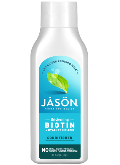 Jason Natural Thickening Biotin & Hyaluronic Acid Conditioner 473ml