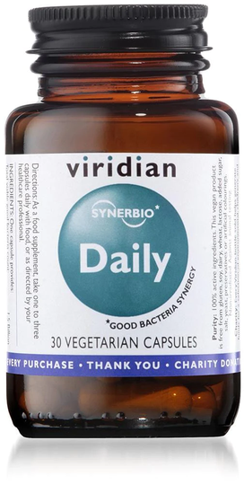 Viridian Synbiotic Daily, 30 VCapsules