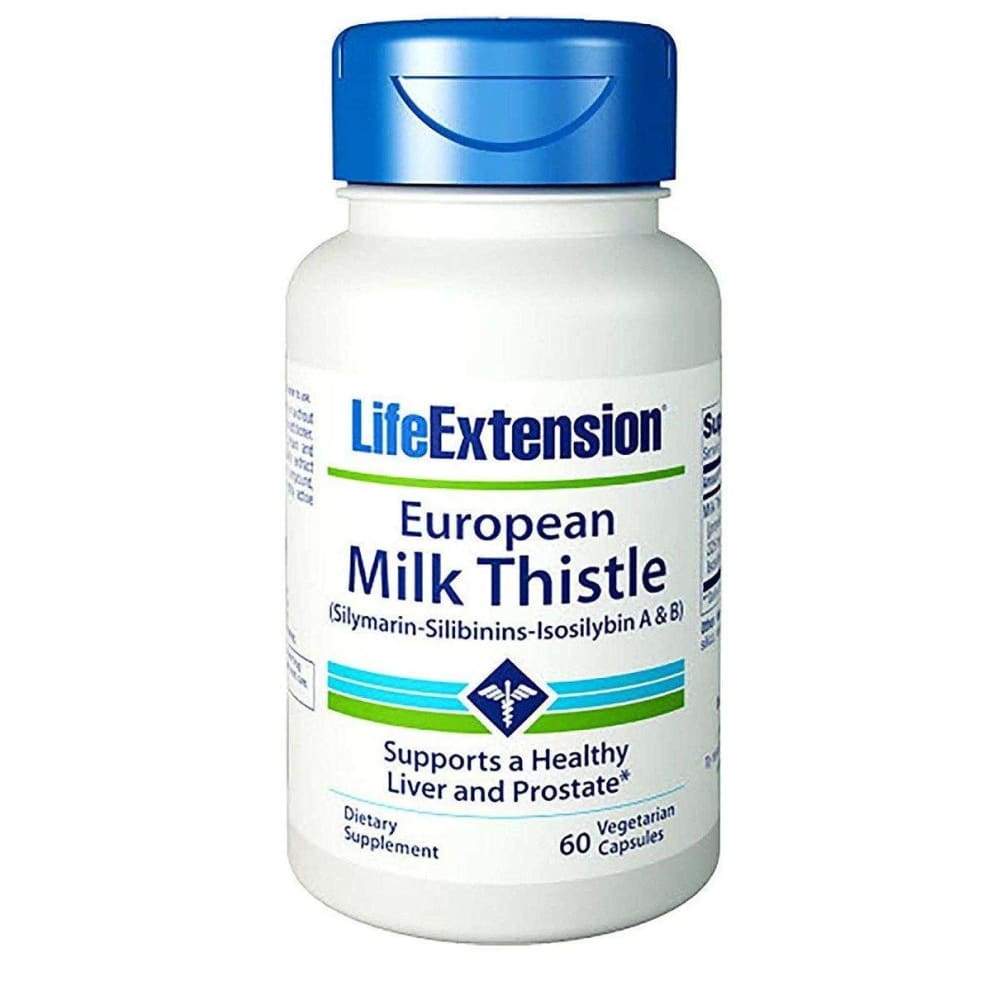European Milk Thistle, Silymarin-Silibinins-Isosilybin A & B - 60 vcaps