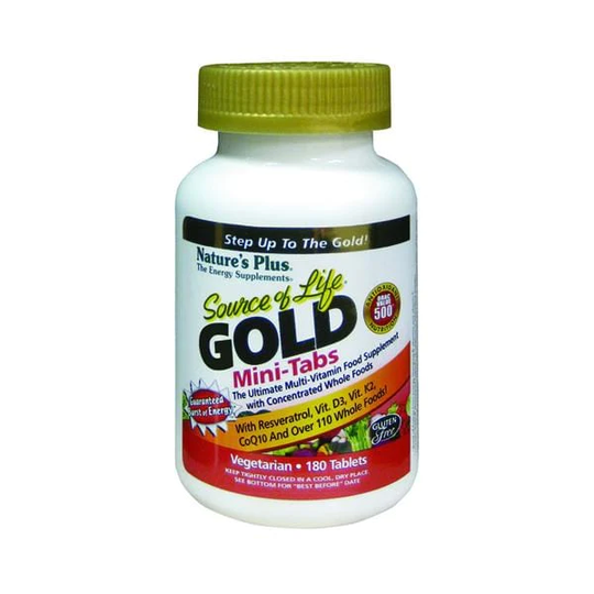 Nature's Plus Source of Life Gold Mini, 180 Tablets