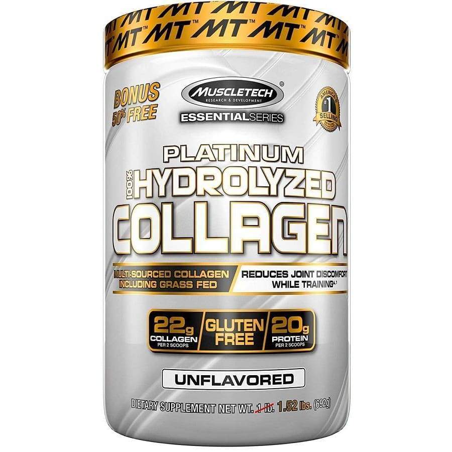 Platinum 100% Hydrolyzed Collagen, Unflavored - 692 grams