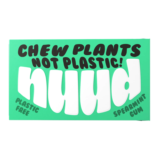 Nuud - Plastic Free Gum Spearmint, 18gr