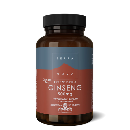 Terranova Ginseng (Chinese Red) 500mg, 100 VCapsules