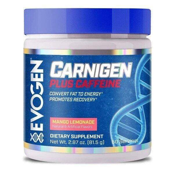 Carnigen Plus Caffeine, Mango Lemonade - 81 grams