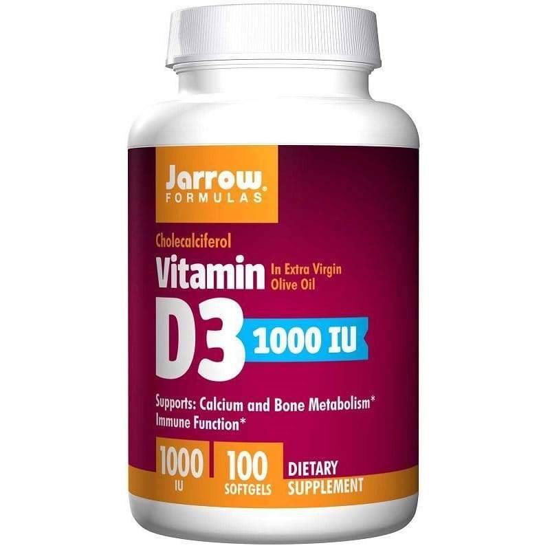 Vitamin D3, 1000 IU - 100 softgels