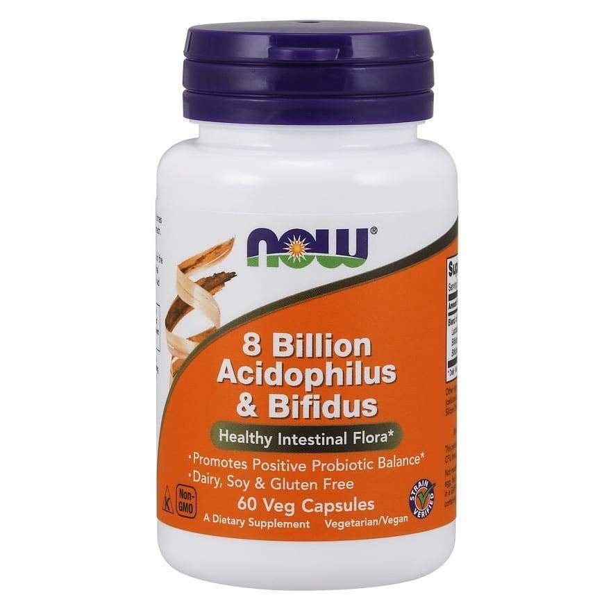 8 Billion Acidophilus & Bifidus - 60 vcaps