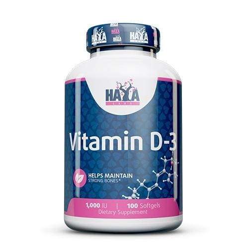 Vitamin D-3, 1000 IU - 100 softgels